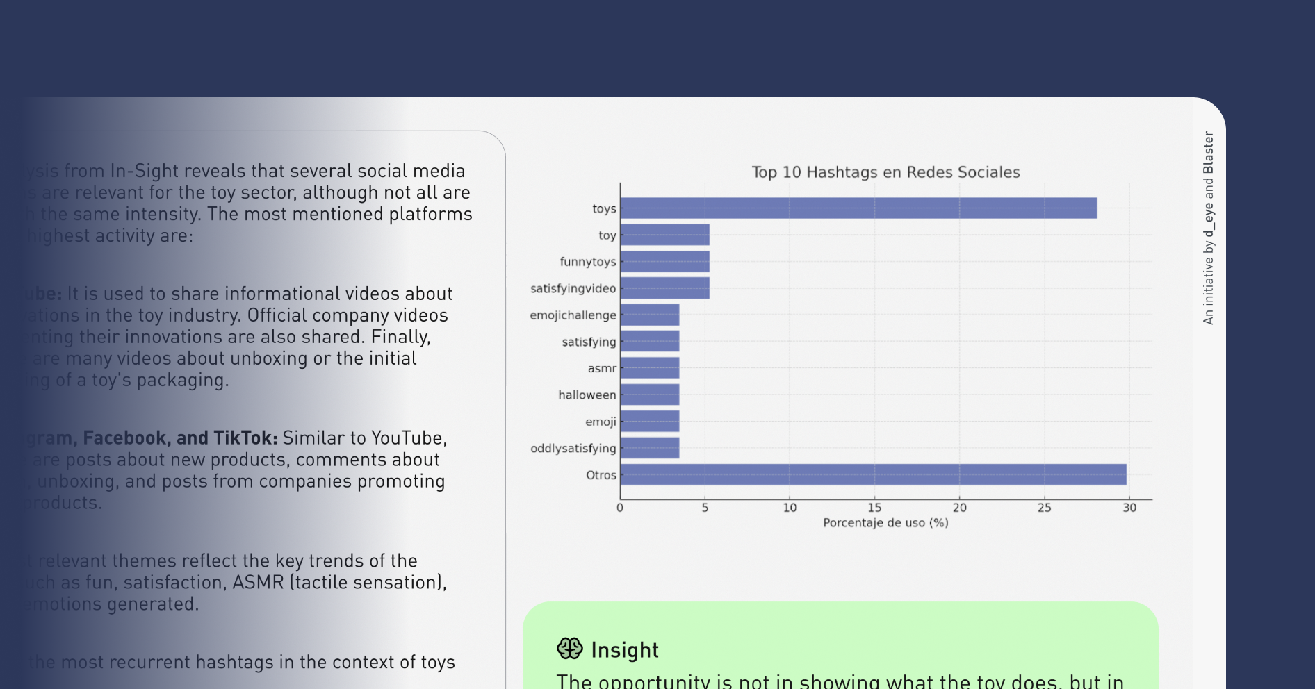 Vista previa de diseño de informes